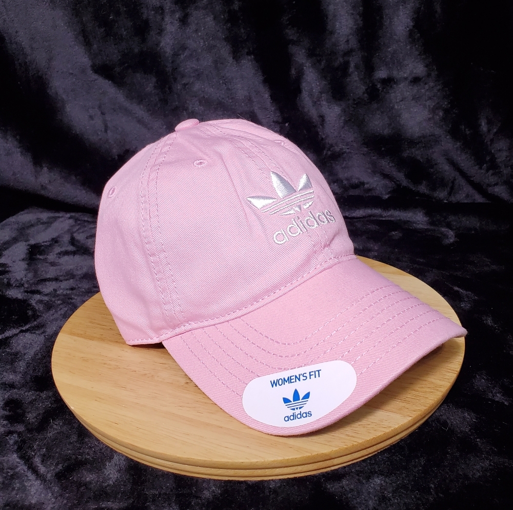 Adidas Hat Women Originals Relaxed Strapback True Pink Athletic Cap Sporty Hats